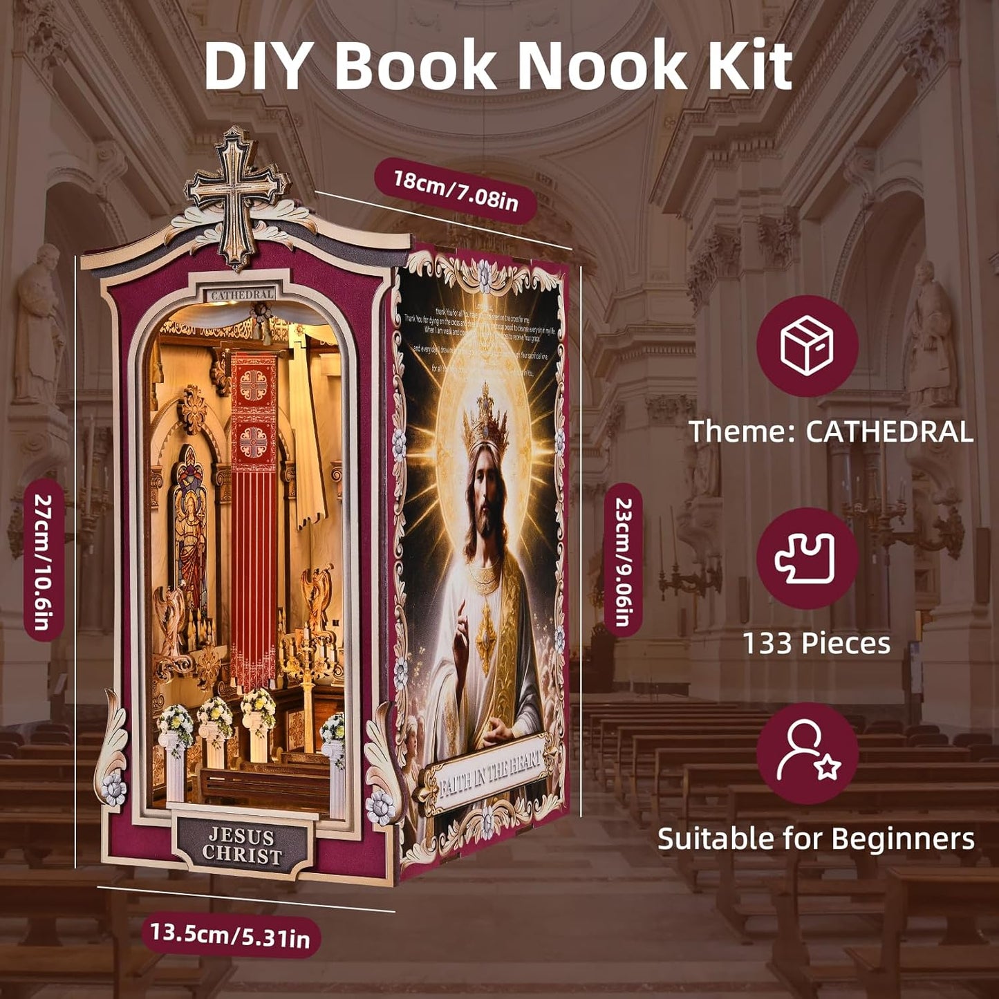 3D Puzzle Church Jesus