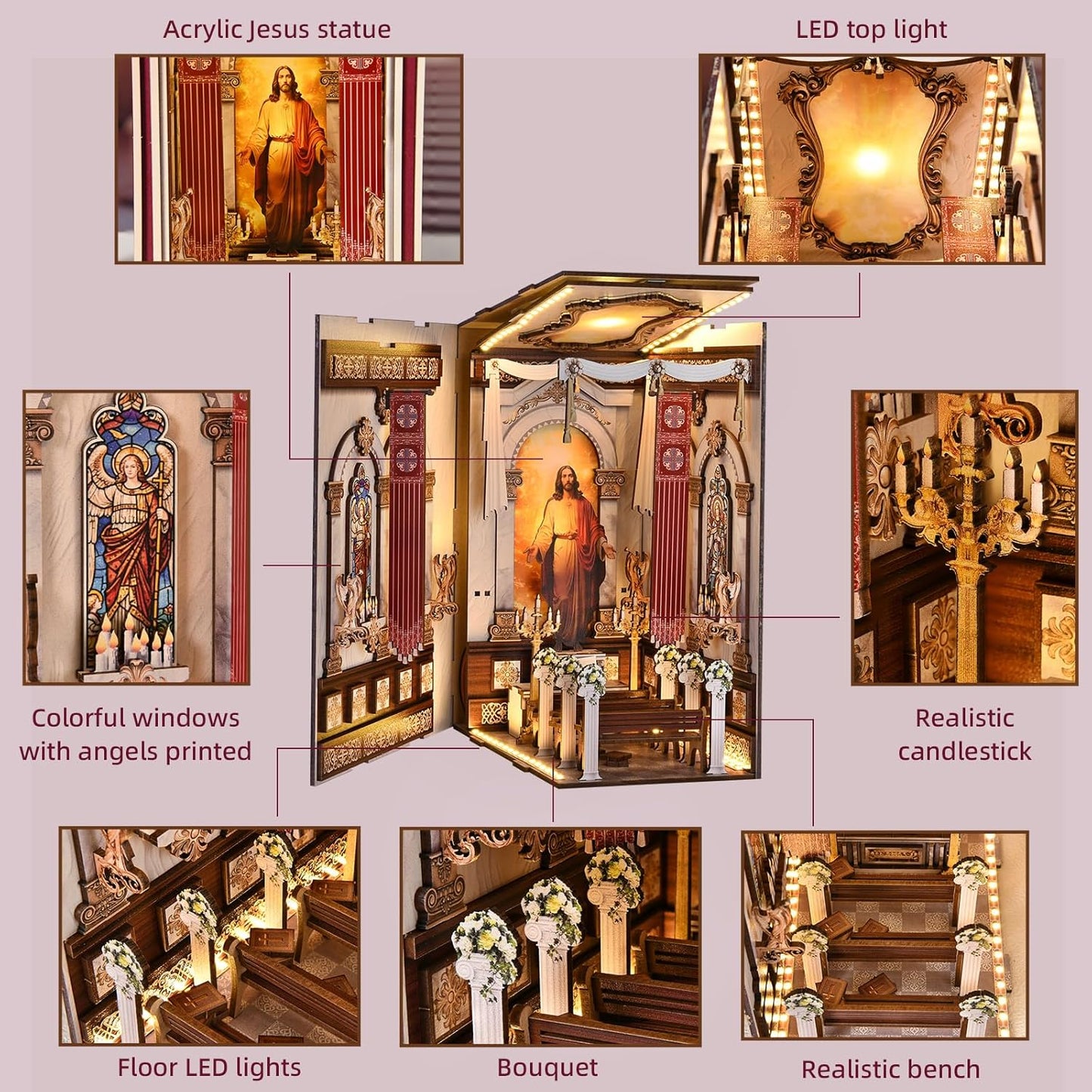 3D Puzzle Church Jesus