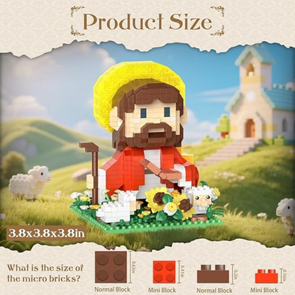 Lego Jesus with light